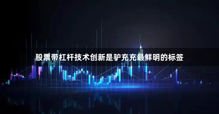 股票带杠杆技术创新是驴充充最鲜明的标签