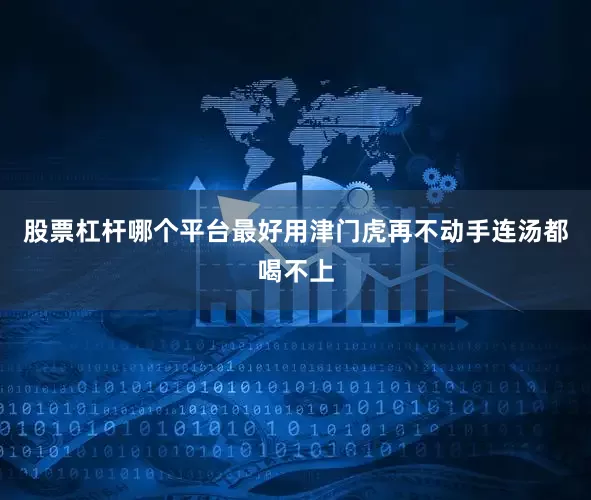 股票杠杆哪个平台最好用津门虎再不动手连汤都喝不上
