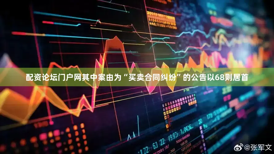配资论坛门户网其中案由为“买卖合同纠纷”的公告以68则居首
